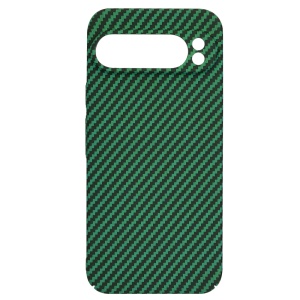 Husa pentru Google Pixel 9 Pro XL, Finisaj Premium cu Textura de Carbon, Design Elegant, SKDR CarbonFlex - Verde - Img 4
