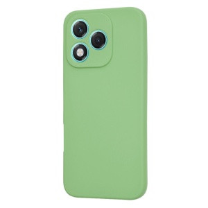 Husa pentru Honor 400 Lite, SKYDDAR INNOVATION, din Silicon Catifelat, SoftElegance , Verde deschis, set cu sticker - Img 3