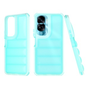 Husa pentru Honor 90 Lite, Skyddar Luxury Waves, Turcoaz - Img 1