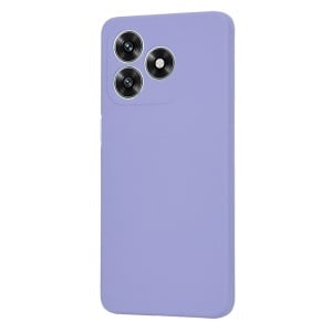 Husa pentru Honor X5c Plus, SKYDDAR INNOVATION, din Silicon Catifelat, SoftElegance, set cu sticker, Violet - Img 2