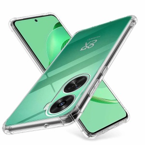Husa pentru Huawei nova 11 SE / nova 12 SE , SKYDDAR INNOVATION, Shockproof Clear din Silicon Slim, Transparenta, set cu sticker