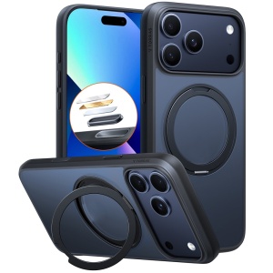 Husa pentru iPhone 17 Pro Max, Torras Ostand Pro MagSafe, Negru
