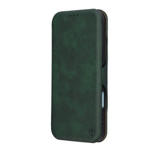 Husa pentru iPhone 17 Pro, SKYDDAR INNOVATION, Safe Wallet tip carte din Piele Ecologica, Suport Carduri, Inchidere Magnetica, Verde, set cu sticker  - Img 6
