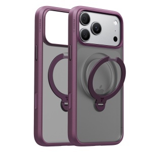 Husa pentru iPhone 18 Pro Max / iPhone 17 Pro Max - Torras Ostand Spin Series - Purple