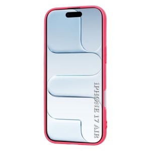 Husa pentru iPhone Air, SKYDDAR INNOVATION, din Silicon Catifelat, SoftFlex Magsafe, set cu sticker, Fucsia - Img 7