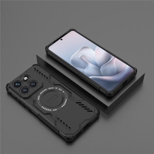 Husa pentru Motorola Edge 70 Fusion, Magsafe, Antisoc, Anti zgarieturi, set cu sticker, ArmorMag, Negru - Img 5