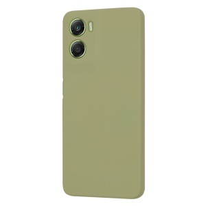 Husa pentru Motorola Moto G06, SKYDDAR INNOVATION, din Silicon Catifelat, SoftElegance, set cu sticker, Verde - Img 3