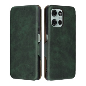 Husa pentru Motorola Moto G75, SKYDDAR INNOVATION, Safe Wallet tip carte din Piele Ecologica, Suport Carduri, Inchidere Magnetica, set cu sticker, [Culoare necunoscută]
