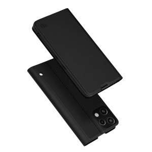 Husa pentru Nothing Phone (3a) Lite, SKYDDAR INNOVATION, Magskin Book, tip Carte cu Portofel Interior, set cu sticker, Negru