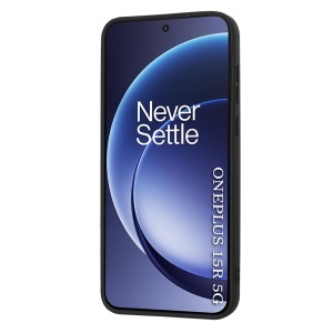 Husa pentru OnePlus 15R, SKYDDAR INNOVATION, din Silicon Catifelat, SoftElegance, set cu sticker, Negru - Img 2