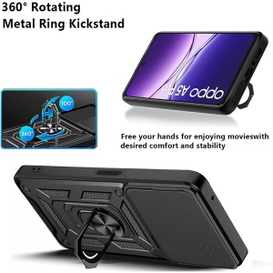 Husa pentru Oppo A5 Pro 5G, SKYDDAR INNOVATION, CamShield, Albastru, set cu sticker - Img 5
