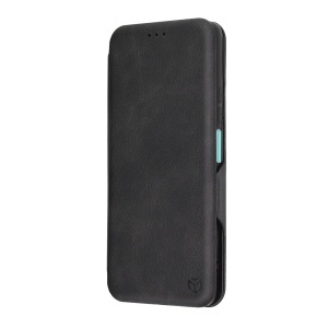 Husa pentru Oppo A58 4G, SKYDDAR INNOVATION, Safe Wallet tip carte din Piele Ecologica, Suport Carduri, Inchidere Magnetica, Negru, set cu sticker  - Img 7