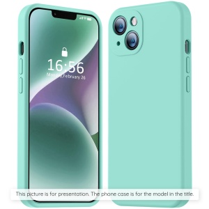 Husa pentru Oppo A79 5G / OnePlus Nord N30 SE din Silicon Catifelat, Protectie Premium, Skyddar SoftElegance - Turcoaz