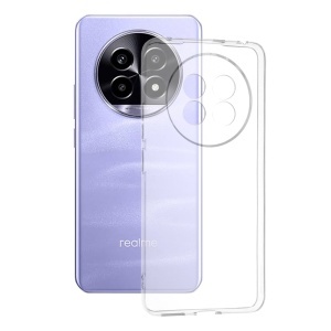 Husa pentru Realme 13 Pro / 13 Pro+, SKYDDAR INNOVATION, ClearGuard, din silicon transparent, set cu sticker, Transparenta