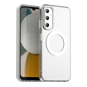 Husa pentru Samsung Galaxy A05s, MagSafe, Antisoc, set cu sticker, CandyCase, Alb