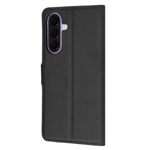 Husa pentru Samsung Galaxy A27 5G, SKYDDAR INNOVATION, Leather Folio tip Carte, cu Portofel Interior, Finisaje Premium, set cu sticker, Negru - Img 7