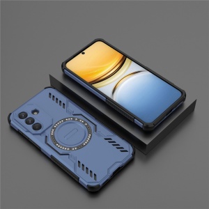 Husa pentru Samsung Galaxy A37 5G, SKYDDAR INOVATION, ArmorMag, Magsafe, set cu sticker, Albastru - Img 5