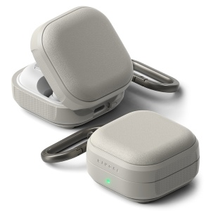 Husa pentru Samsung Galaxy Buds 4 / Buds 4 Pro - Ringke Onyx Magnetic - Warm Grey