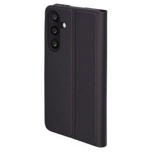 Husa pentru Samsung Galaxy M56, SKYDDAR INNOVATION, Magskin Book, tip Carte cu Portofel Interior, set cu sticker, Negru - Img 7