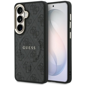Husa pentru Samsung Galaxy S26, 4G Embossed Ring, Guess, Negru