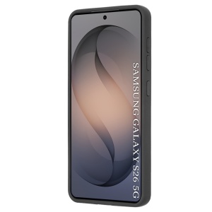 Husa pentru Samsung Galaxy S26, SKYDDAR INNOVATION, Glinth cu Inel Rotativ 360° Magnetic, set cu sticker, Negru  - Img 6
