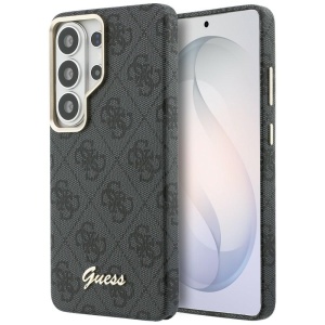 Husa pentru Samsung Galaxy S26 Ultra, 4G Script MagSafe, Guess, Negru