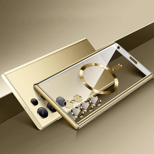 Husa pentru Samsung Galaxy S26 Ultra, SKYDDAR INNOVATION, Luxury Shield Magsafe, Protectie Antisoc, set cu sticker, Albastru - Img 3