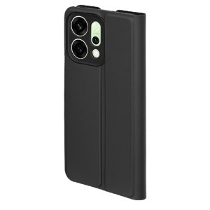 Husa pentru Sony Xperia 10 VII, SKYDDAR INNOVATION, Magskin Book, tip Carte cu Portofel Interior, set cu sticker, Negru - Img 7