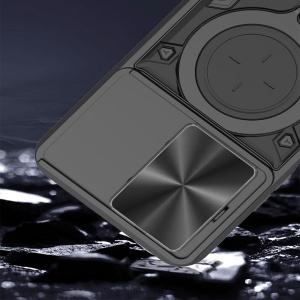 Husa pentru Xiaomi 15T Pro, SKYDDAR INNOVATION, CamGuard Pro, Inel Magnetic, Protectie Camera, set cu sticker, Negru - Img 6