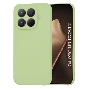 Husa pentru Xiaomi 15T Pro, SKYDDAR INNOVATION, din Silicon Catifelat, SoftElegance, set cu sticker, Verde
