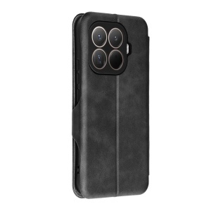 Husa pentru Xiaomi 15T Pro, SKYDDAR INNOVATION, Safe Wallet tip carte din Piele Ecologica, Suport Carduri, Inchidere Magnetica, set cu sticker, Negru - Img 5