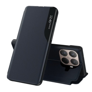 Husa pentru Xiaomi 15T Pro, tip carte, set cu sticker, eFold, Albastru