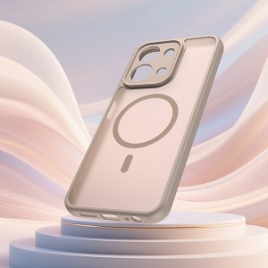 Husa pentru Xiaomi Redmi 15C 5G, SKYDDAR INNOVATION, HaloFrost MagSafe II, Antisoc, set cu sticker, Auriu - Img 4