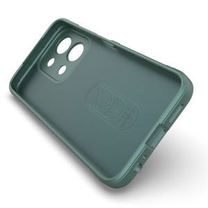 Husa pentru Xiaomi Redmi 15C 5G, SKYDDAR INNOVATION, Magic Shield, din Silicon Mat, set cu sticker, Verde - Img 4