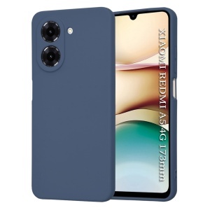 Husa pentru Xiaomi Redmi A5 4G (Standard), SKYDDAR INNOVATION, din Silicon Catifelat, SoftElegance, set cu sticker, Bleumarin