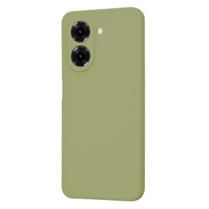 Husa pentru Xiaomi Redmi A5 4G (Standard), SKYDDAR INNOVATION, din Silicon Catifelat, SoftElegance, set cu sticker, Verde - Img 5