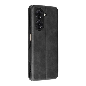 Husa pentru Xiaomi Redmi A5 4G (Standard), SKYDDAR INNOVATION, Safe Wallet tip carte din Piele Ecologica, Suport Carduri, Inchidere Magnetica, set cu sticker, Negru - Img 6