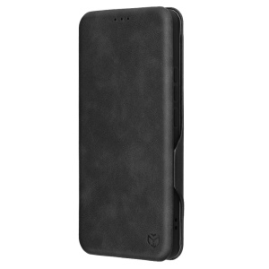 Husa pentru Xiaomi Redmi Note 14 4G (163.25 x 76.55 x 8.16mm), SKYDDAR INNOVATION, Pocket Safe, tip carte din Piele Ecologica, Suport Carduri, Inchidere Magnetica, set cu sticker, Negru - Img 4