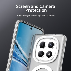 Husa pentru Xiaomi Redmi Note 15 5G, MagSafe, Antisoc, set cu sticker, CandyCase, Alb - Img 6