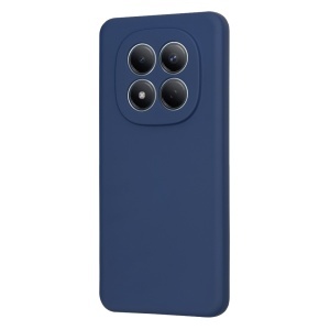 Husa pentru Xiaomi Redmi Note 15 Pro 4G, SKYDDAR INNOVATION, din Silicon Catifelat, SoftElegance, set cu sticker, Bleumarin - Img 3