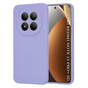 Husa pentru Xiaomi Redmi Note 15 Pro+ 5G / Poco M8 Pro 5G, SKYDDAR INNOVATION, din Silicon Catifelat, SoftElegance, set cu sticker, Violet