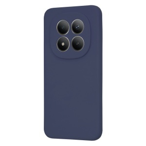 Husa pentru Xiaomi Redmi Note 15 Pro+ 5G / Poco M8 Pro 5G, SKYDDAR INNOVATION, din Silicon Catifelat, SoftElegance, set cu sticker, Bleumarin - Img 3