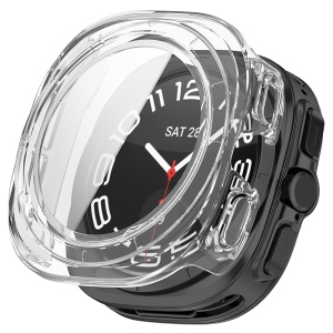 Husa protectie Smartwatch Samsung Galaxy Ultra (47mm), SKYDDAR INNOVATION, Defense360 Pro + Screen Protector, AntiSoc, set cu sticker, Transparenta