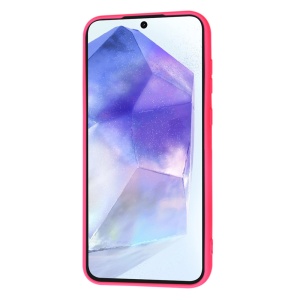 Husa Samsung Galaxy A15 5G din Silicon Catifelat, Protectie Premium, Skyddar SoftElegance - Fucsia - Img 8