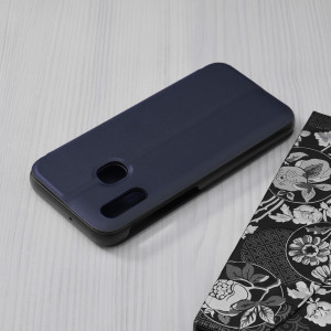 Husa Samsung Galaxy A20E tip carte, Techsuit eFold - Dark Blue - Img 7