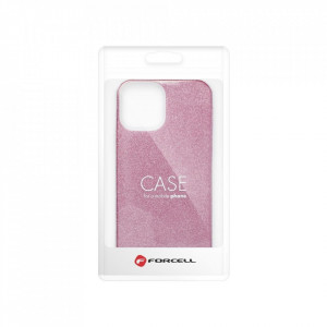 Husa Samsung Galaxy A22 5G din silicon, Forcell Shining - Roz - Img 3
