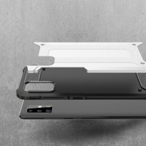 Husa Samsung Galaxy A53 5G din plastic dur, Techsuit Hybrid Armor - Negru - Img 3