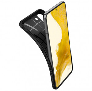 Husa Samsung Galaxy S22, Liquid Air Spigen - Negru - Img 3