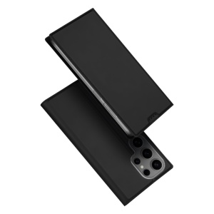 Husa Samsung Galaxy S25 Ultra tip carte magnetica, Skin Pro Dux Ducis, Negru