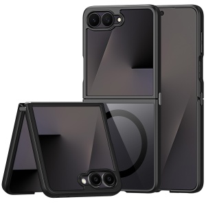 Husa Samsung Galaxy Z Flip8, Antisoc, Dux Ducis Aimo Series, Negru